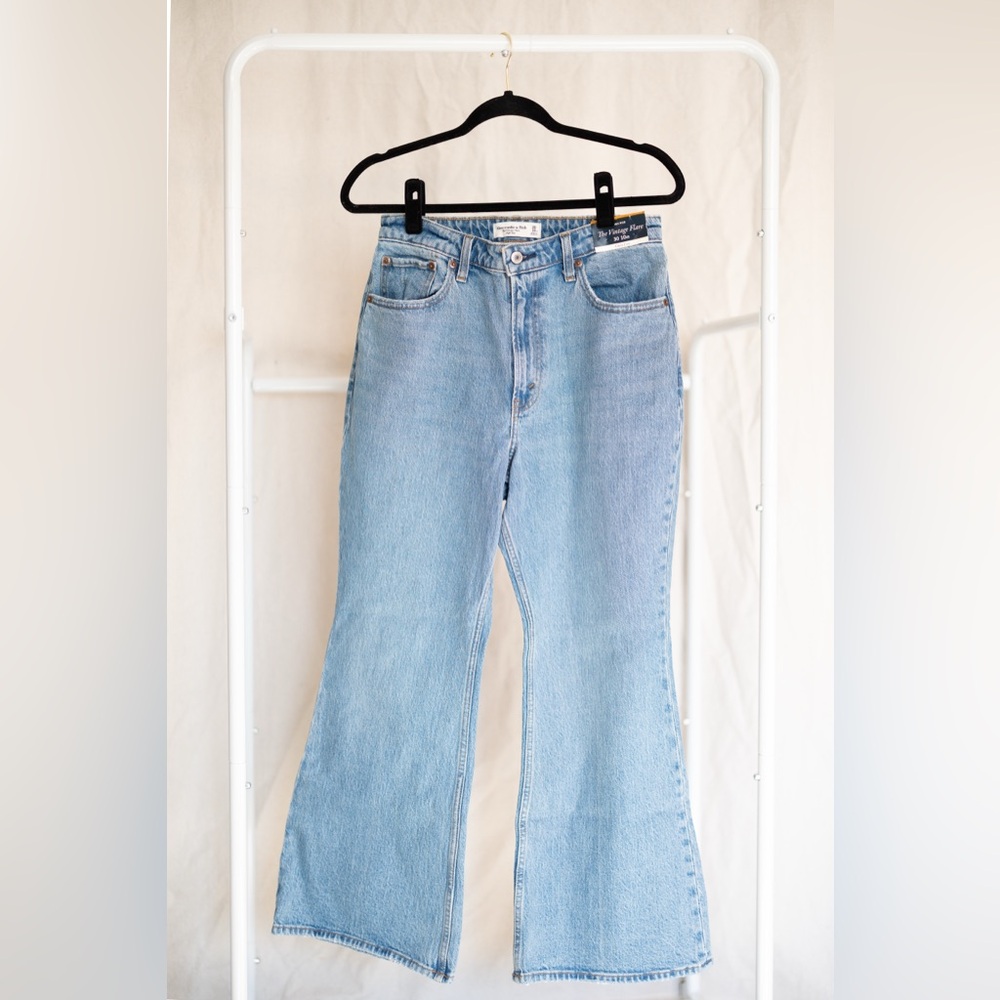 Abercrombie Curve Love Vintage Flare Jeans